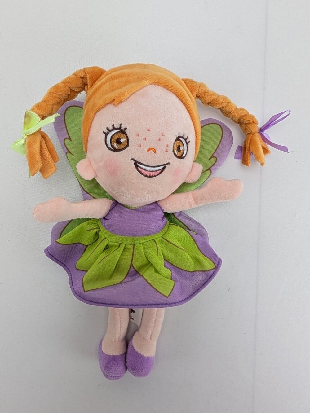 My Chemo Fairy Plush Doll Small Purple Green Orange Hair Retired Get Well Soon